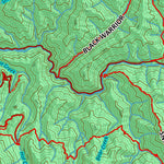 Idaho HuntData LLC Idaho Controlled Mountain Goat Unit 43 Land Ownership Map digital map