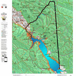 Idaho HuntData LLC Idaho Controlled Mountain Goat Unit 67 Land Ownership Map digital map