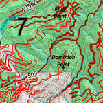 Idaho HuntData LLC Idaho Controlled Mountain Goat Unit 7 Land Ownership Map digital map