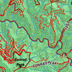 Idaho HuntData LLC Idaho Controlled Mountain Goat Unit 7 Land Ownership Map digital map