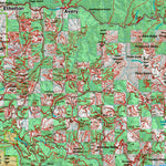 Idaho HuntData LLC Idaho Controlled Mule Deer Unit 1(1) Land Ownership Map (1-1) digital map