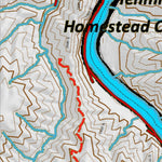 Idaho HuntData LLC Idaho Controlled Mule Deer Unit 11(1X) Land Ownership Map (11-1X) digital map