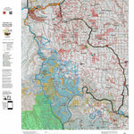 Idaho HuntData LLC Idaho Controlled Mule Deer Unit 11 Land Ownership Map digital map
