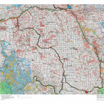 Idaho HuntData LLC Idaho Controlled Mule Deer Unit 11AX Land Ownership Map (11AX) digital map