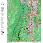 Idaho HuntData LLC Idaho Controlled Mule Deer Unit 18 Land Ownership Map digital map