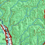 Idaho HuntData LLC Idaho Controlled Mule Deer Unit 19A Land Ownership Map digital map