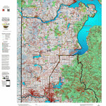 Idaho HuntData LLC Idaho Controlled Mule Deer Unit 2(1X) Land Ownership Map (2-1X) digital map