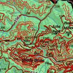 Idaho HuntData LLC Idaho Controlled Mule Deer Unit 2(1X) Land Ownership Map (2-1X) digital map