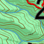 Idaho HuntData LLC Idaho Controlled Mule Deer Unit 28(1) Land Ownership Map (28-1) digital map