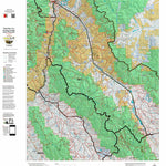 Idaho HuntData LLC Idaho Controlled Mule Deer Unit 29(1) Land Ownership Map (29-1) digital map