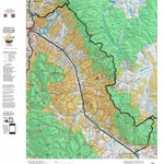 Idaho HuntData LLC Idaho Controlled Mule Deer Unit 30 Land Ownership Map digital map