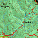 Idaho HuntData LLC Idaho Controlled Mule Deer Unit 30 Land Ownership Map digital map