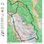 Idaho HuntData LLC Idaho Controlled Mule Deer Unit 30A Land Ownership Map digital map