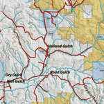 Idaho HuntData LLC Idaho Controlled Mule Deer Unit 32 Land Ownership Map digital map