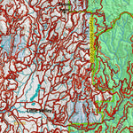 Idaho HuntData LLC Idaho Controlled Mule Deer Unit 32A Land Ownership Map digital map