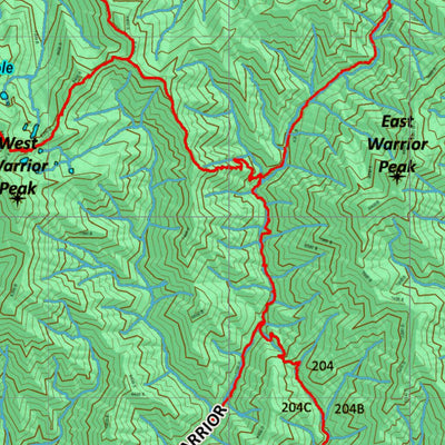 Idaho HuntData LLC Idaho Controlled Mule Deer Unit 36 Land Ownership Map digital map