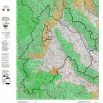 Idaho HuntData LLC Idaho Controlled Mule Deer Unit 36A(1X) Land Ownership Map (36A-1X) digital map
