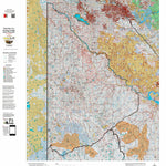 Idaho HuntData LLC Idaho Controlled Mule Deer Unit 40 Land Ownership Map digital map