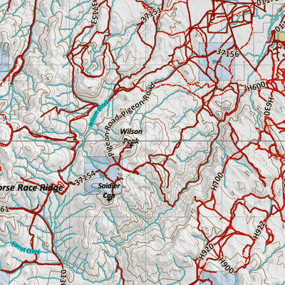 Idaho HuntData LLC Idaho Controlled Mule Deer Unit 40 Land Ownership Map digital map