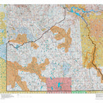 Idaho HuntData LLC Idaho Controlled Mule Deer Unit 41(1) Land Ownership Map (41-1) digital map