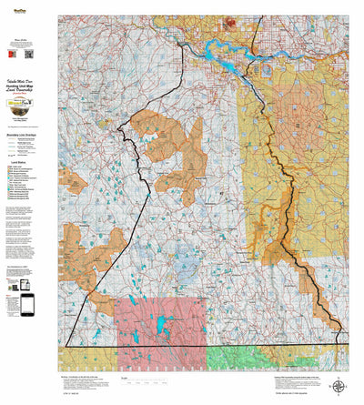 Idaho HuntData LLC Idaho Controlled Mule Deer Unit 41 Land Ownership Map digital map