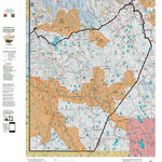 Idaho HuntData LLC Idaho Controlled Mule Deer Unit 42 Land Ownership Map digital map