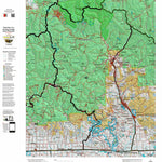 Idaho HuntData LLC Idaho Controlled Mule Deer Unit 48 Land Ownership Map digital map