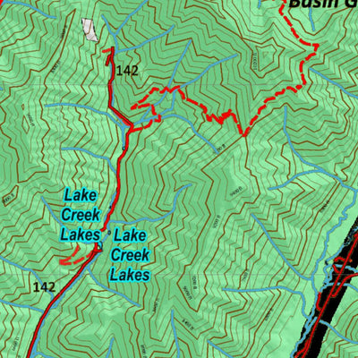 Idaho HuntData LLC Idaho Controlled Mule Deer Unit 48 Land Ownership Map digital map