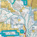 Idaho HuntData LLC Idaho Controlled Mule Deer Unit 49 Land Ownership Map digital map