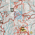 Idaho HuntData LLC Idaho Controlled Mule Deer Unit 5(1X) Land Ownership Map (5-1X) digital map