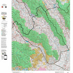 Idaho HuntData LLC Idaho Controlled Mule Deer Unit 51(1) Land Ownership Map (51-1) digital map