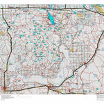 Idaho HuntData LLC Idaho Controlled Mule Deer Unit 52 Land Ownership Map digital map