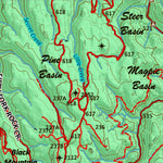 Idaho HuntData LLC Idaho Controlled Mule Deer Unit 54 Land Ownership Map digital map