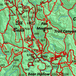 Idaho HuntData LLC Idaho Controlled Mule Deer Unit 54 Land Ownership Map digital map