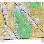 Idaho HuntData LLC Idaho Controlled Mule Deer Unit 57 Land Ownership Map digital map