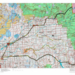 Idaho HuntData LLC Idaho Controlled Mule Deer Unit 62 Land Ownership Map digital map