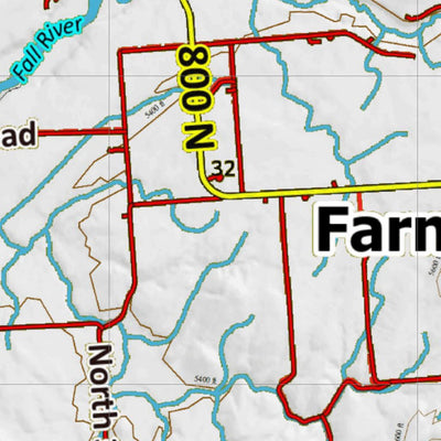 Idaho HuntData LLC Idaho Controlled Mule Deer Unit 62 Land Ownership Map digital map