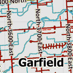 Idaho HuntData LLC Idaho Controlled Mule Deer Unit 63A Land Ownership Map digital map