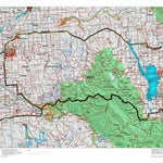 Idaho HuntData LLC Idaho Controlled Mule Deer Unit 64(1) Land Ownership Map (64-1) digital map