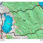 Idaho HuntData LLC Idaho Controlled Mule Deer Unit 66A Land Ownership Map digital map