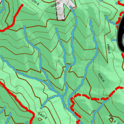 Idaho HuntData LLC Idaho Controlled Mule Deer Unit 66A Land Ownership Map digital map