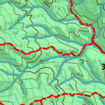 Idaho HuntData LLC Idaho Controlled Mule Deer Unit 66A Land Ownership Map digital map