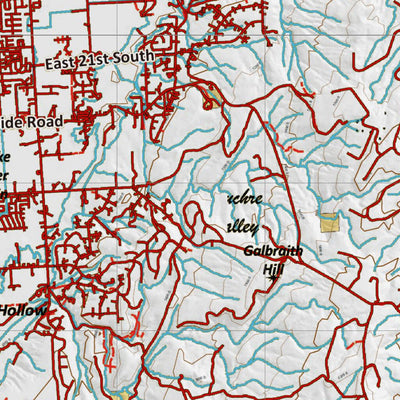 Idaho HuntData LLC Idaho Controlled Mule Deer Unit 69 Land Ownership Map digital map