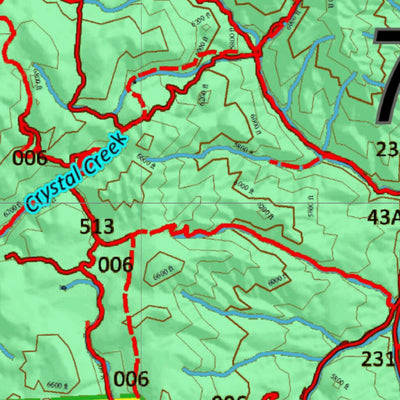 Idaho HuntData LLC Idaho Controlled Mule Deer Unit 70 Land Ownership Map digital map