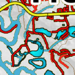Idaho HuntData LLC Idaho Controlled Mule Deer Unit 73(1X) Land Ownership Map (73-1X) digital map