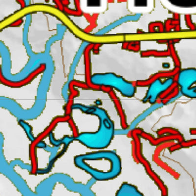 Idaho HuntData LLC Idaho Controlled Mule Deer Unit 73(1X) Land Ownership Map (73-1X) digital map