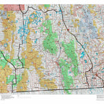 Idaho HuntData LLC Idaho Controlled Mule Deer Unit 73 Land Ownership Map digital map