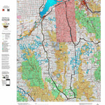 Idaho HuntData LLC Idaho Controlled Mule Deer Unit 73A Land Ownership Map digital map