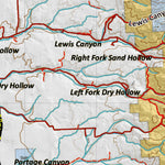 Idaho HuntData LLC Idaho Controlled Mule Deer Unit 73A Land Ownership Map digital map