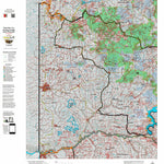 Idaho HuntData LLC Idaho Controlled Mule Deer Unit 8X Land Ownership Map digital map